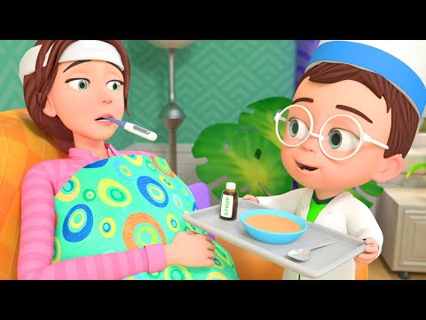 Sick Song - Mom Got Sick | Cartoons and Nursery Rhymes & Kids Songs