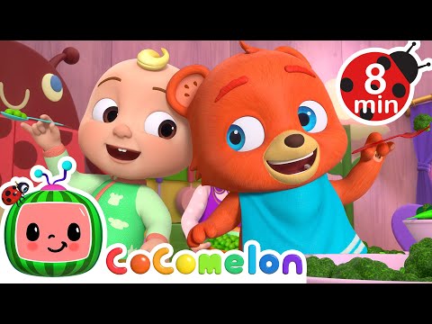 Yes Yes Vegetables Song 🌽🐶 | Animal Time with CoComelon | Fun Learning for Kids