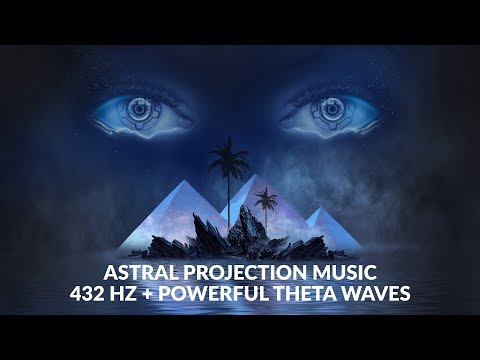 Powerful Astral Projection Lucid Dreaming Music 432Hz | Theta Waves Binaural Beats Meditation 1 Hour