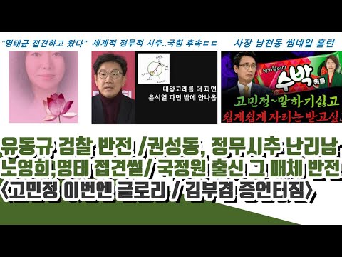 노영희 의미심장! 유동규가 2심 무죄 받은 이유..권성동, 차관 질책 난리남 (국정원 출신 스카이데일리 반전)