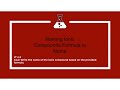 Naming Ionic Compounds: From Formula to Name