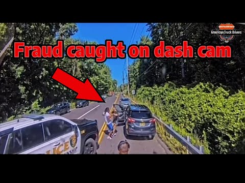 Fraud caught on dash cam | Road rage | Brake check | Cut off | Jackknifed truck