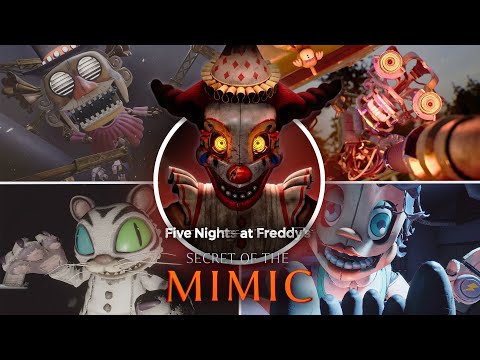 FNAF Secret Of the Mimic - All Boss Fight & Chase + ENDING