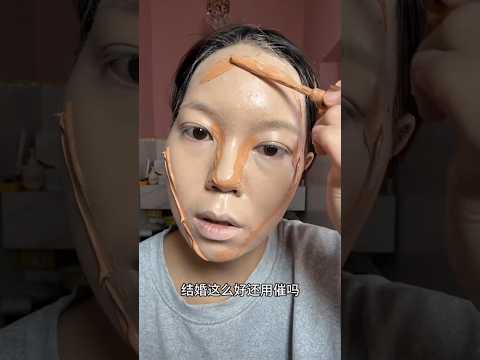 अपने पतिदेव के लिए मेकअप किया 🙀 ~Wood working art/ Hand #shortvideo #trending #makeup #art