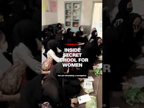 Inside secret school for women