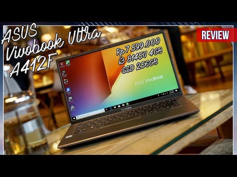 (INDONESIAN) Asus Vivobook Ultra A412F i3 Review Indonesia
