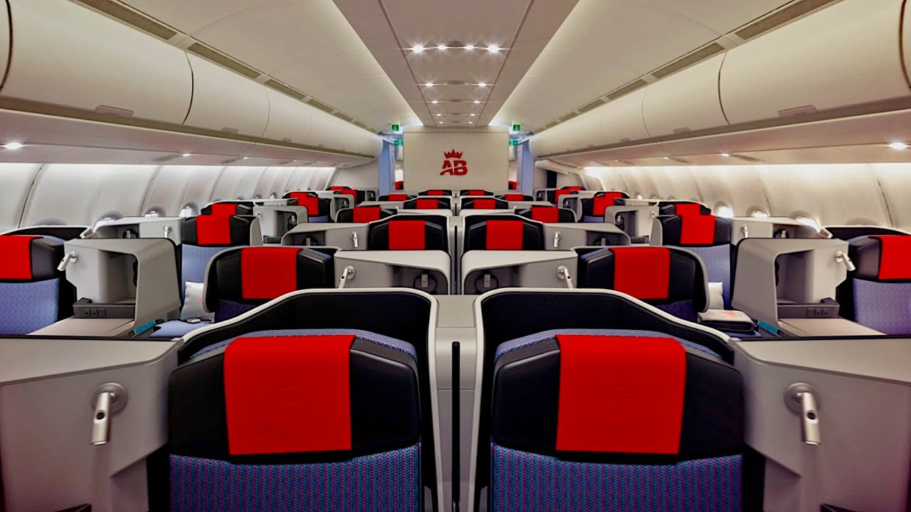 Air Belgium tribute Airbus A330neo Business Class flight from Johannesburg to Brussels