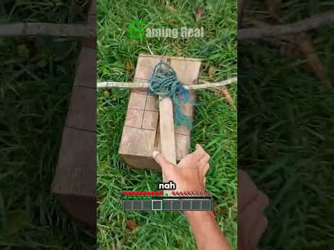 Kalo di Serang Anomali, Main Minecraft di Dunia Nyata!!
