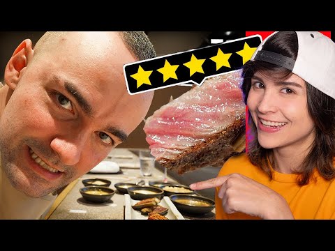 LauGamer REACCIONA ➡️ PRUEBO la CARNE de KOBE en JAPÓN 🥩 ¡MENÚ de LUJO! 🇯🇵 Xokas