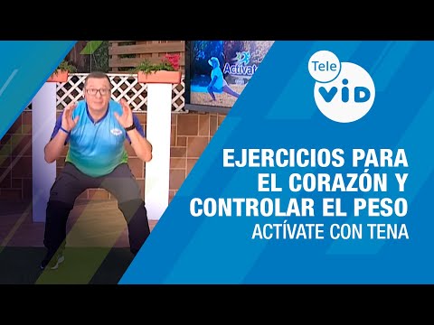 Ejercicios para el Corazón y controlar el peso 🏋️‍♂️ Actívate con Tena #ActivateConTena #TeleVID