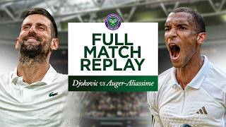 MARATHON Classic! | Novak Djokovic vs Felix Auger-Aliassime Full Match Replay | Wimbledon 2026