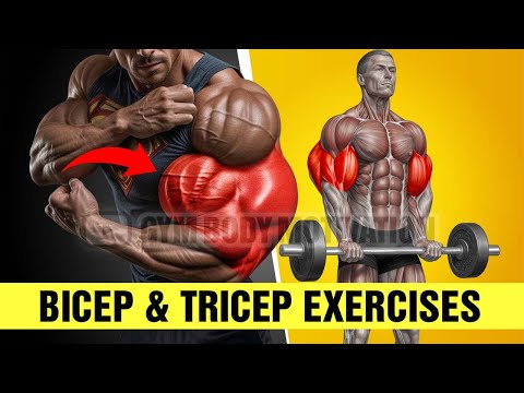 Top 6 Arm Exercises for Bigger Biceps and Triceps