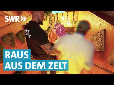 Security auf dem Wasen: Übergriffe, Rauswurf und Party