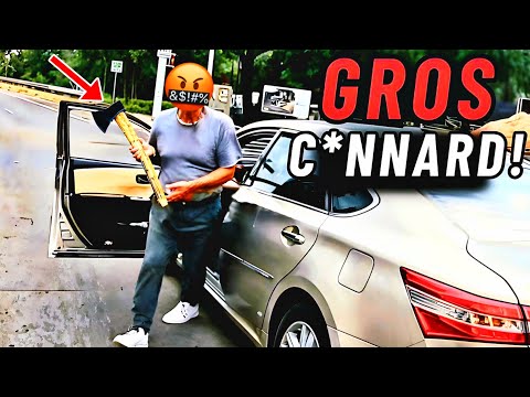 IL TOMBE SUR LA MAUVAISE PERSONNE ! - MOMENTS EPIQUES MOTORCYCLE