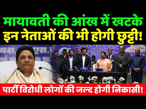 मायावती की आंख में खटके इन नेताओं की भी होगी छुट्टी! | Mayawati | BSP | Dalit