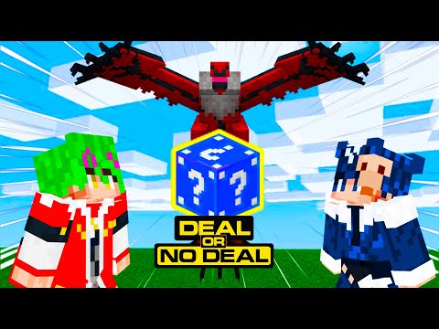 KITA MEMBUKA LUCKY BLOCK YANG BERISI POKEMON RANDOM, DAN KITA BERMAIN DEAL OR NO DEAL