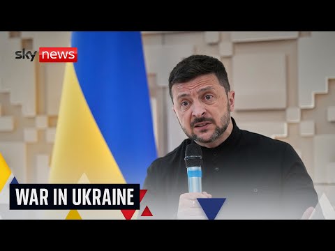 President Zelenskyy holds news conference in Turkey