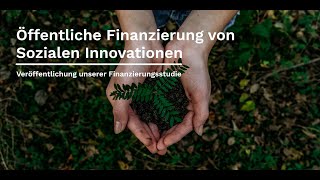 Öffentliche Finanzierung von Sozialen Innovationen