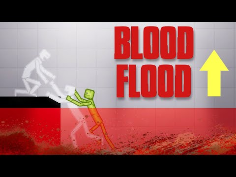 Crazy FLOODING !!! in People Playground [Flood Mod]