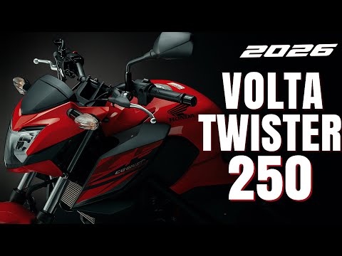 A lendária Twister 250 está de volta! | Honda Motos 2026 | CB250 2026 VOLTA.