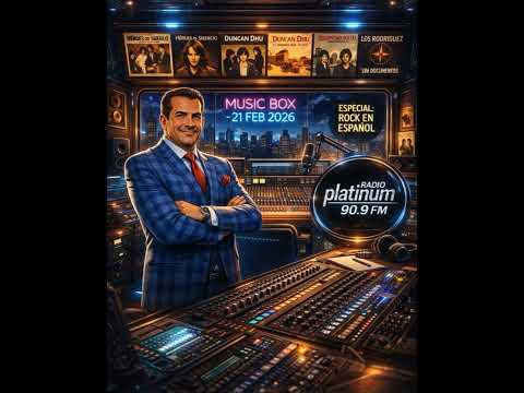 PLATINUM FM MUSICBOX Programa 21 d Febrero del 2026 EXITOS del pop rock español