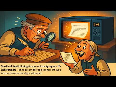 ArkivDigital lanserar Maskinell texttolkning