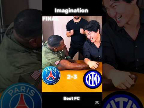 PSG Vs Inter Imagination Vs Reality😂#shorts#youtubeshorts#football#footballshorts#shortsfeed