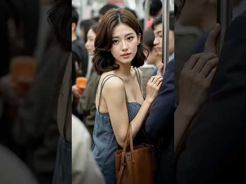 서울의 혼잡한 지하철 #aiart #지하철 #short #subway #viralvideo #subscribe #trendingshorts #kdrama #subwaytrain