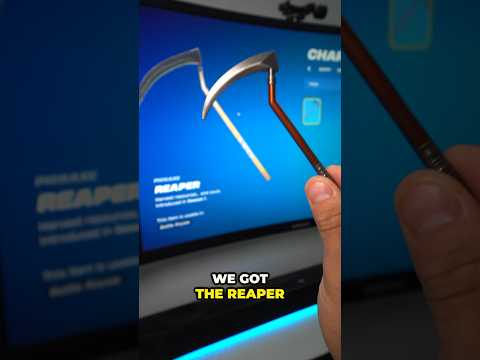 Kid Has This Pickaxe Toy In Fortnite..