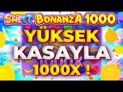 SWEET BONANZA 1000 YENİ OYUN 🍭| 12000 TL KASAYLA REKOR ÖDEME 🍭SLOT OYUNLARI TAKTİK VURGUN 🍭