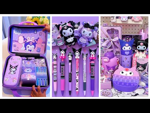 Kuromi Stationery Unboxing💜💜Kuromi 3D Pen  #cindyasmr