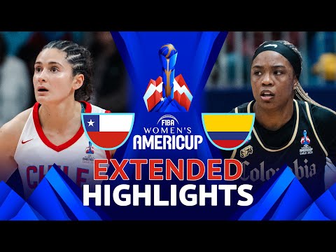 Chile 🇨🇱 vs Colombia 🇨🇴 | Extended Highlights | FIBA AmeriCup Women 2025