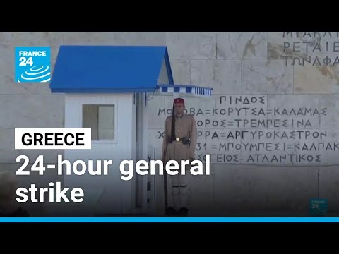 YouTube video thumbnail: Thousands of Workers Protest in Greece Over 13-Hour Work Day Plans
