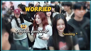 BABYMONSTER in a nutshell at AIRPORTS 😂