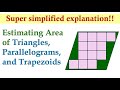 Estimating Areas of Geometric Shapes