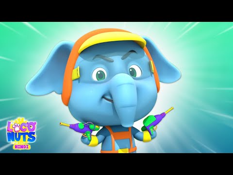 Paintball Fight, पेंटबॉल लड़ाई, Hindi Kids Cartoon and Nursery Rhymes