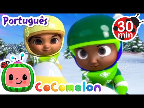 Cody e a Corrida na Neve - Aventura Gelada ❄️🏁⛄| CoComelon Brasil | Músicas Infantis em Português