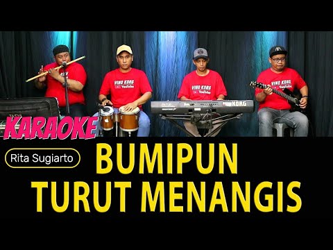 Bumipun Turut Menangis - Karaoke  NADA WANITA