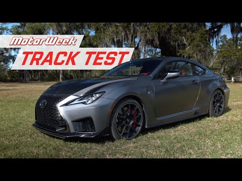 The 2020 Lexus RC F Track Edition is a Refreshing High Performance Drive | MotorWeek Track Test