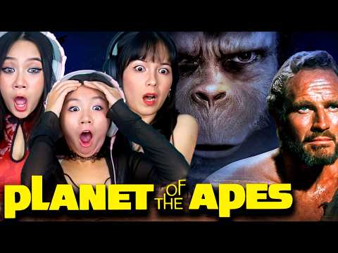 Foreign Girls React | Planet of the Apes | First Time Watch