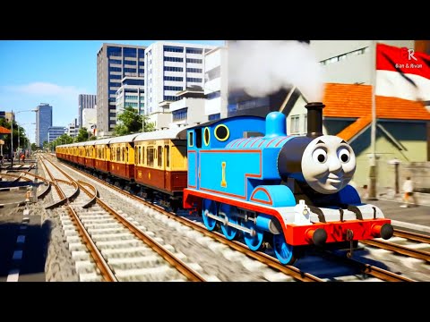 LAGU KERETA THOMAS YANG KU TUNGGU #laguanakindonesia #thomasandfriends #thomasthetrain