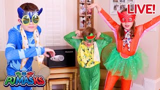 🔴 LIVE 24/7! PJ Masks in real life 🔴 | Pretend play superheroes | PJ Masks Official | #live