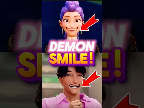 Why Rumi and Jinu Cannot Smile! #kpopdemonhunters #netflix #shorts