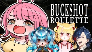 【 Buckshot Roulette / バックショットルーレット  】ロシアンルーレットで命がけのギャンブル…！？【 七海仁美　w/こな