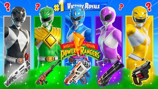 LOSOWY SKIN POWER RANGERS w Fortnite Sezon 4