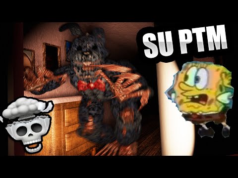 jugué el FNAF 4 mas realista 💀 con memes xd