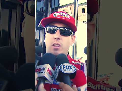 When a NASCAR driver gets asked a dumb question