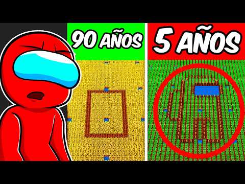 Minecraft en Diferentes Edades... ¿Qué pasa a los 100 años?😨