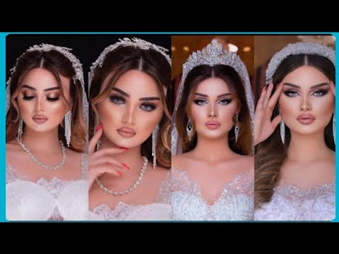 مكياج عرايس فخامة 👰🏻‍♀️ ميكب اعراس خفيف 💄#beautiful #makeuptutorial #design