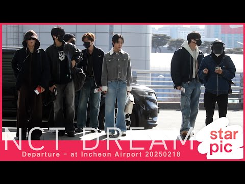 엔시티드림 '언제나 멋진 7드림!' [STARPIC] / NCT DREAM Departure - at  Incheon Airport 20250218